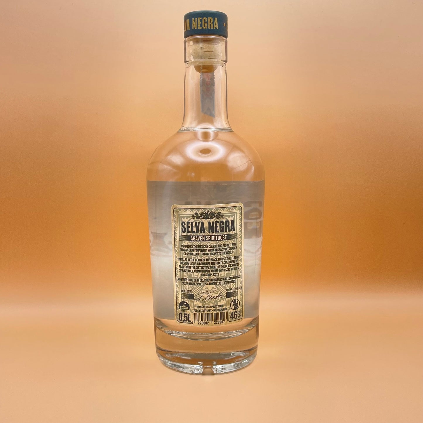 Selva Negra Agaven Spirituose 46% Vol. 500 ml Flasche
