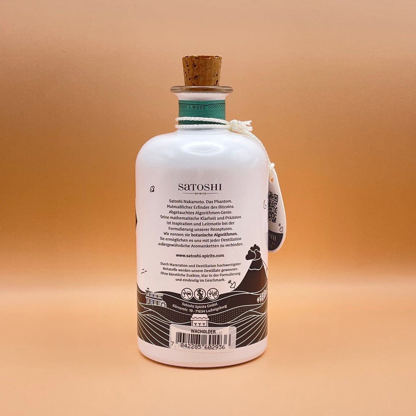 Satoshi Wacholdergeist 48 % Vol. 500 ml Flasche