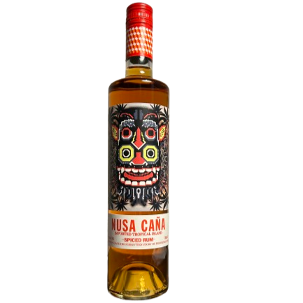 Nusa Cana Dark Spiced Rum 700 ml Flasche