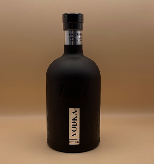 Gansloser Black Vodka 40% Vol. 700 ml Flasche