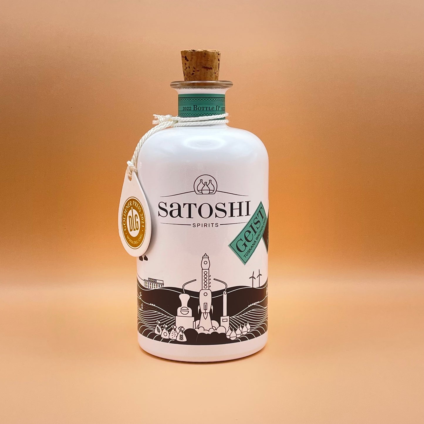 Satoshi Wacholdergeist 48 % Vol. 500 ml Flasche