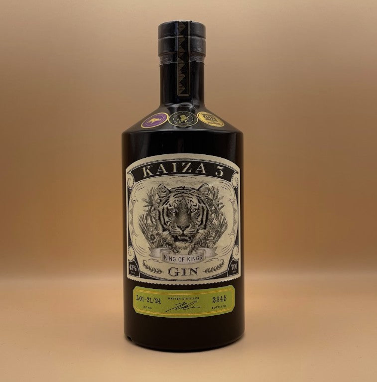 KAIZA 5 Gin aus Südafrika 700 ml Flasche